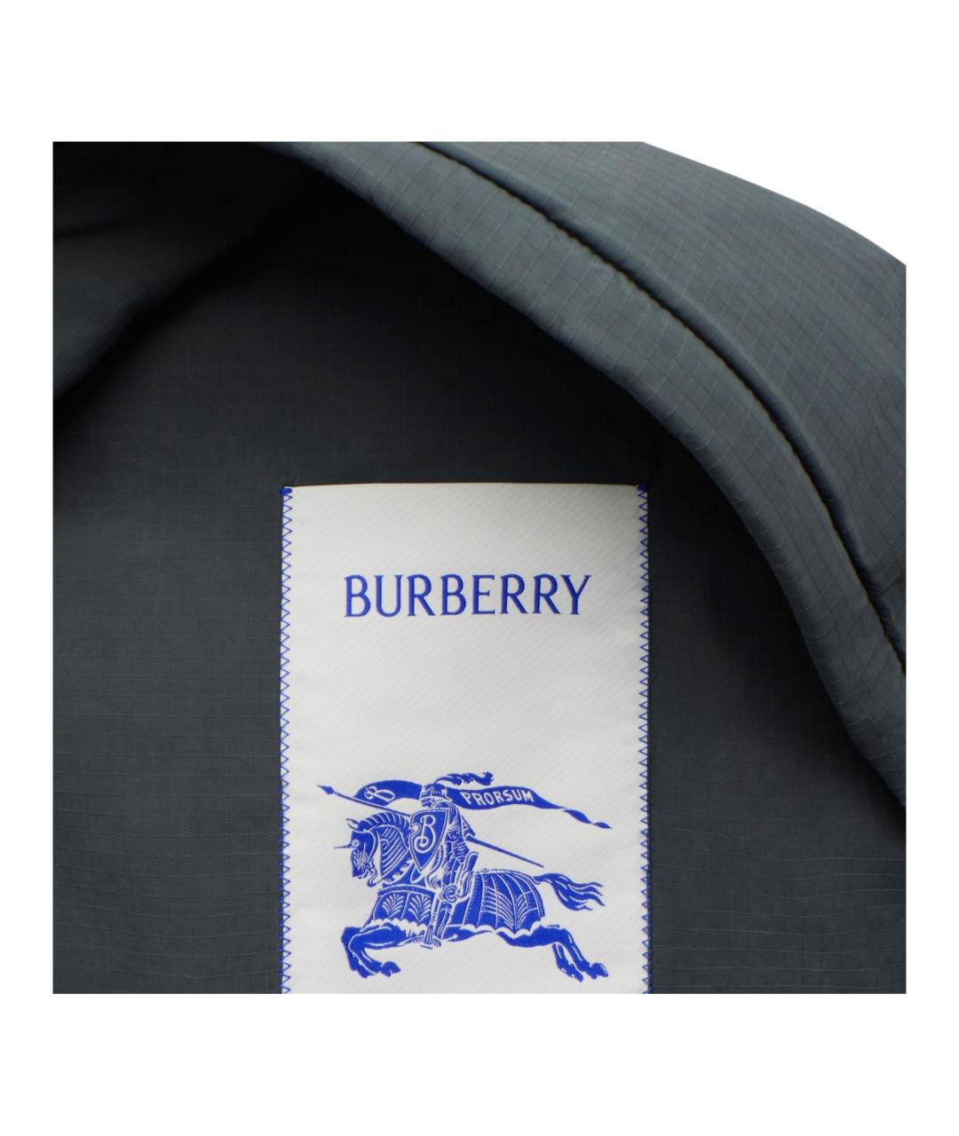 BURBERRY Темно-синий рюкзак, фото 4