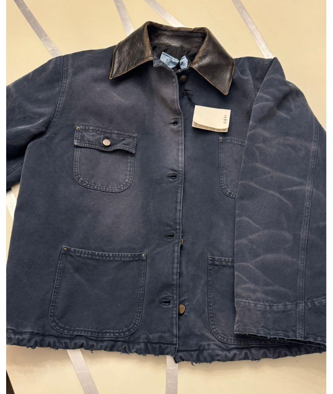 PRADA Синяя куртка, фото 3