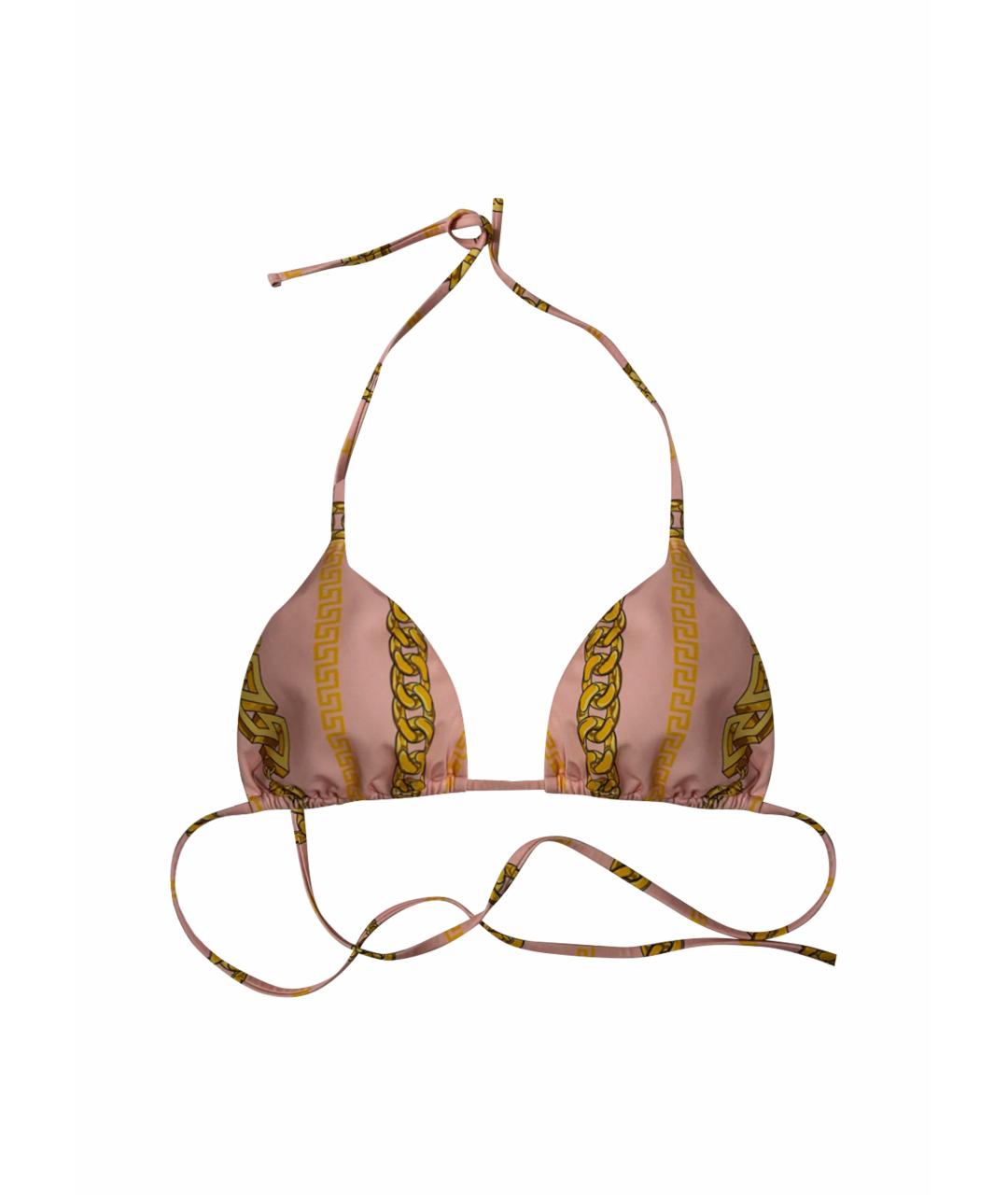 VERSACE Розовый полиамидовый купальник, фото 1