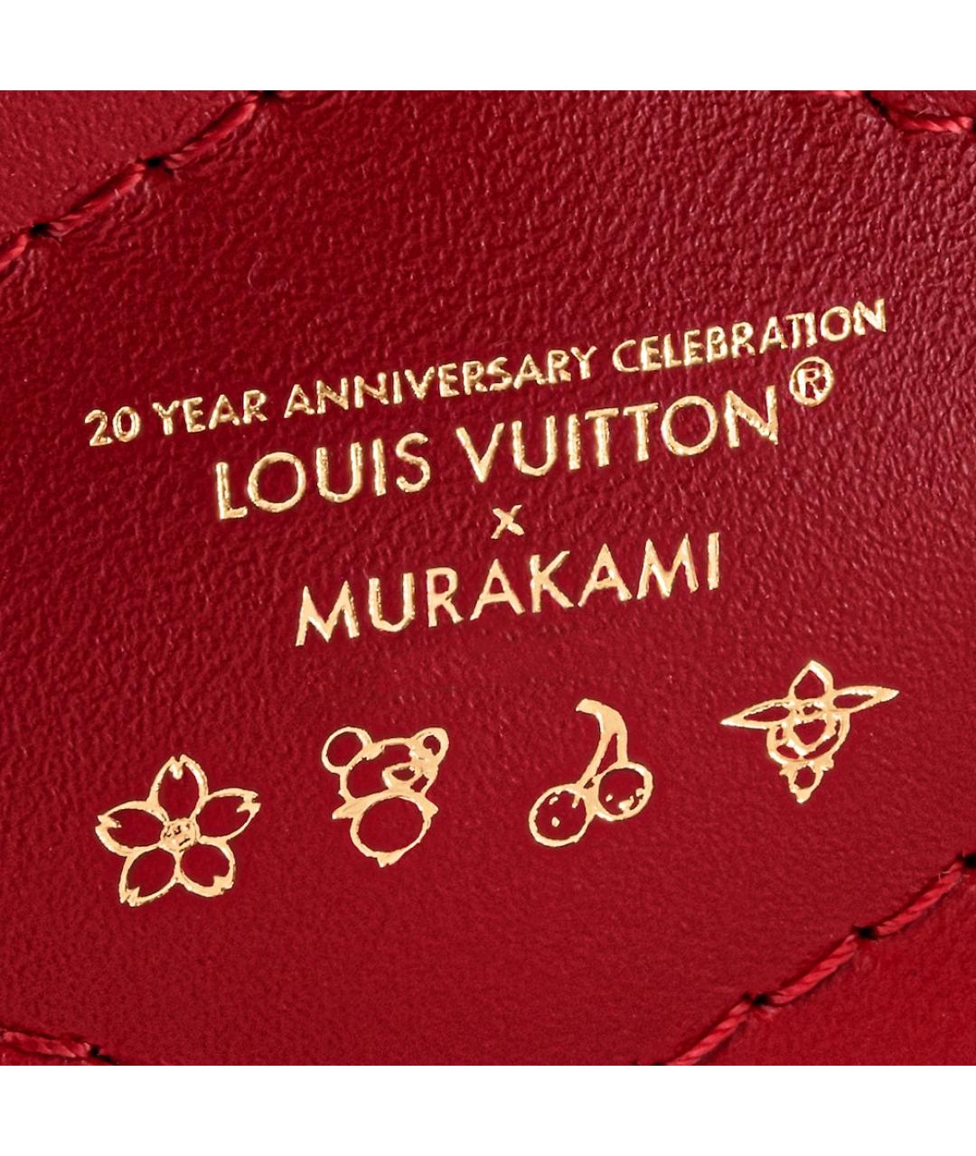 LOUIS VUITTON Коричневая кожаная сумка через плечо, фото 6