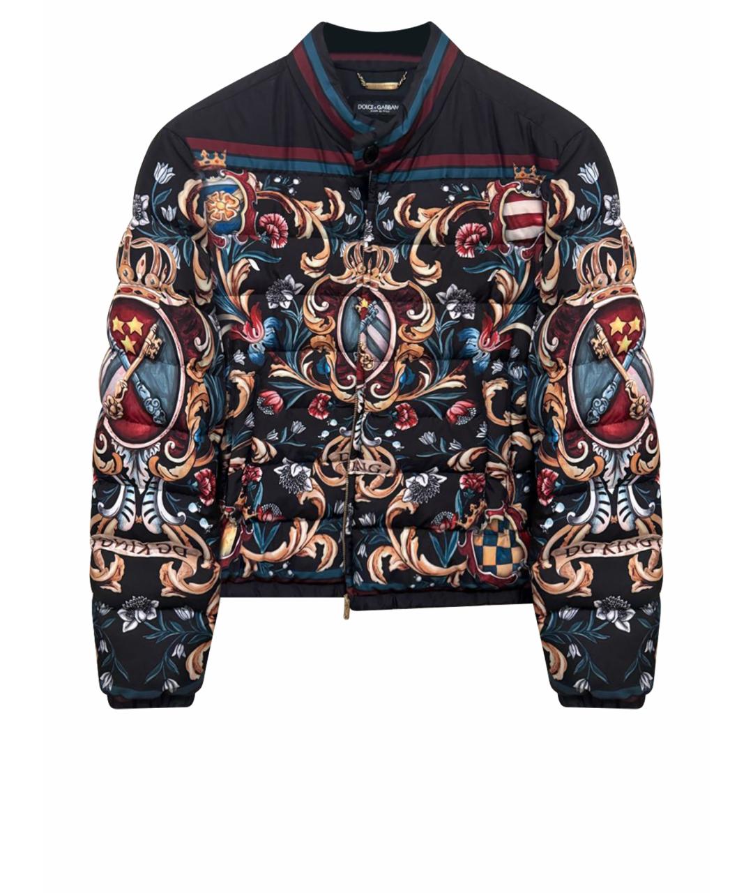 DOLCE&GABBANA Мульти полиэстеровая куртка, фото 1