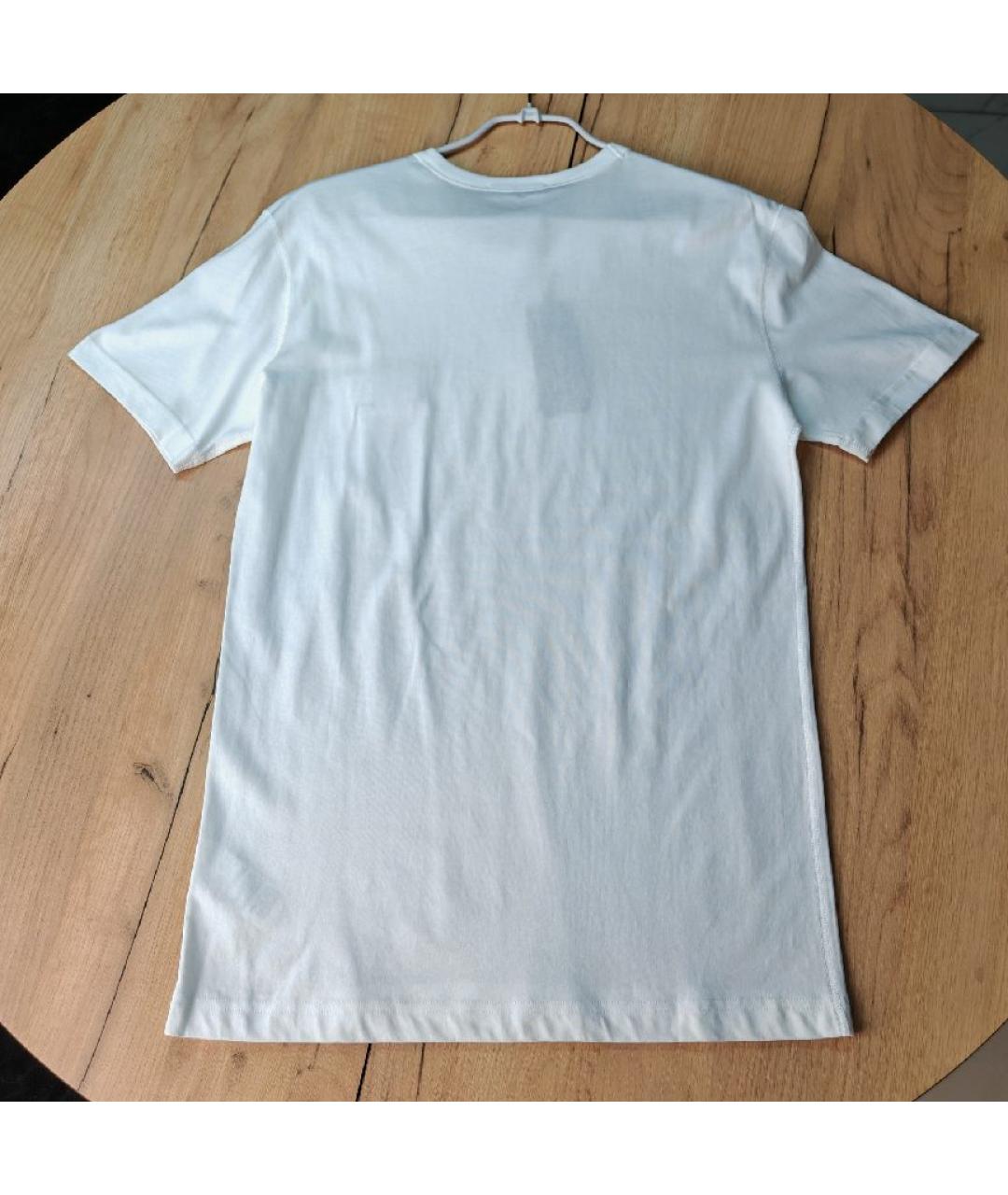 DOLCE&GABBANA Белая хлопковая футболка, фото 6