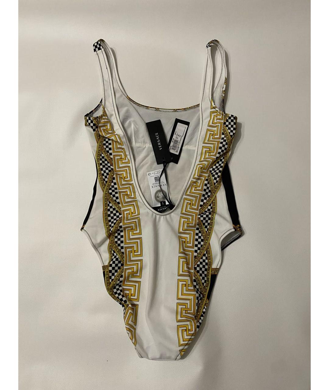 VERSACE Черный полиамидовый купальник, фото 7