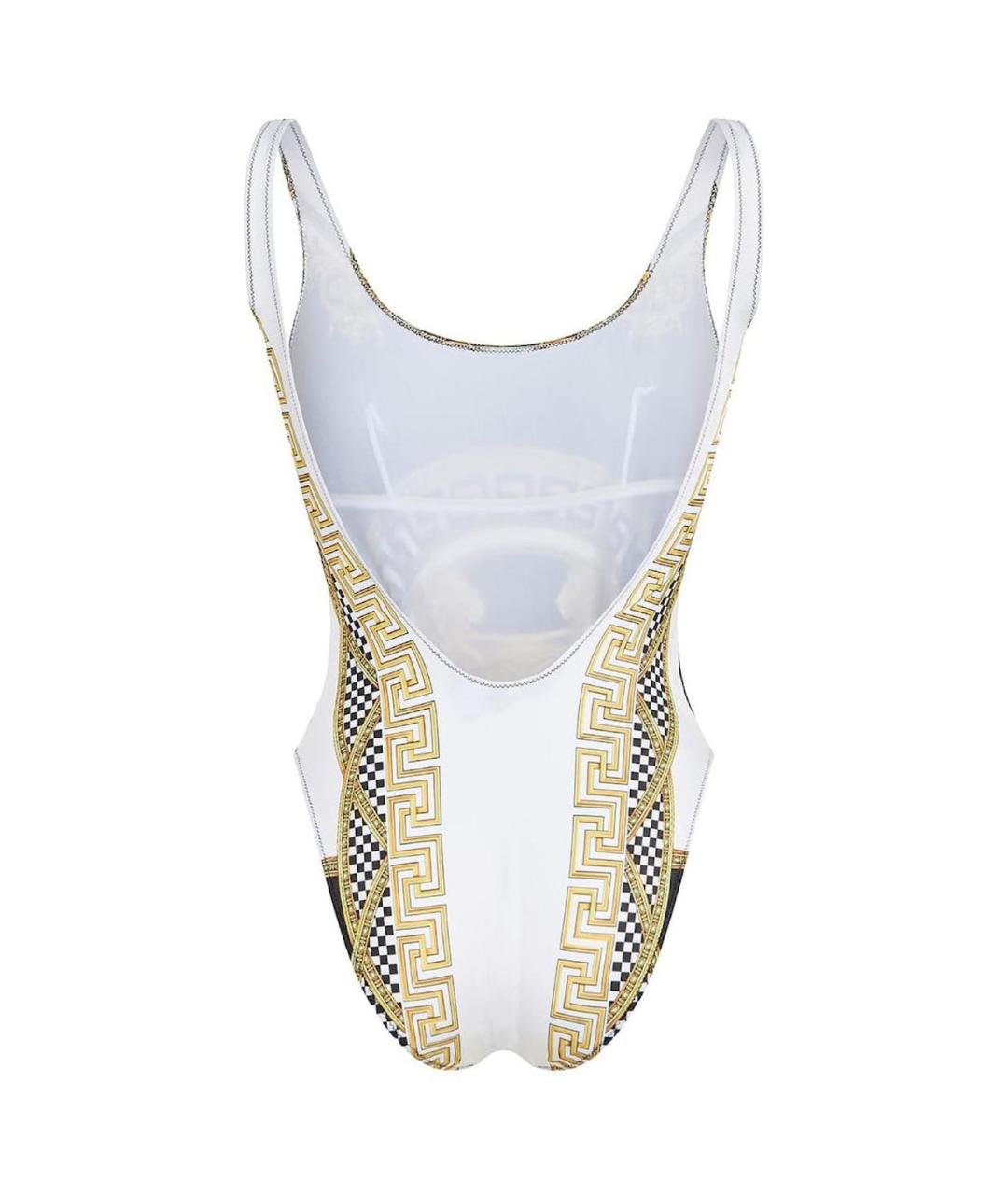 VERSACE Черный полиамидовый купальник, фото 4