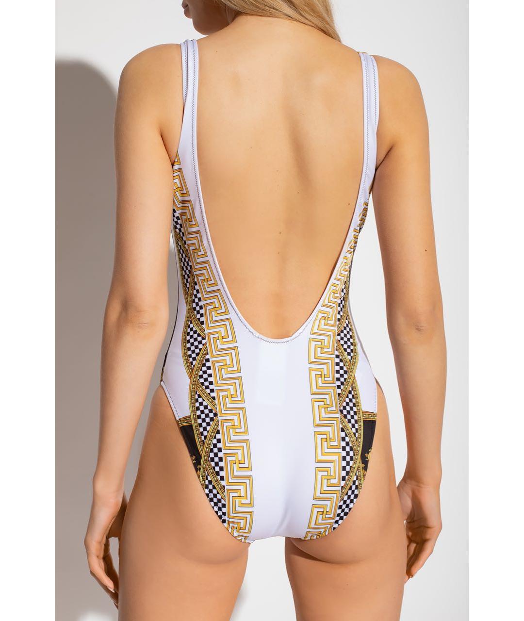 VERSACE Черный полиамидовый купальник, фото 5