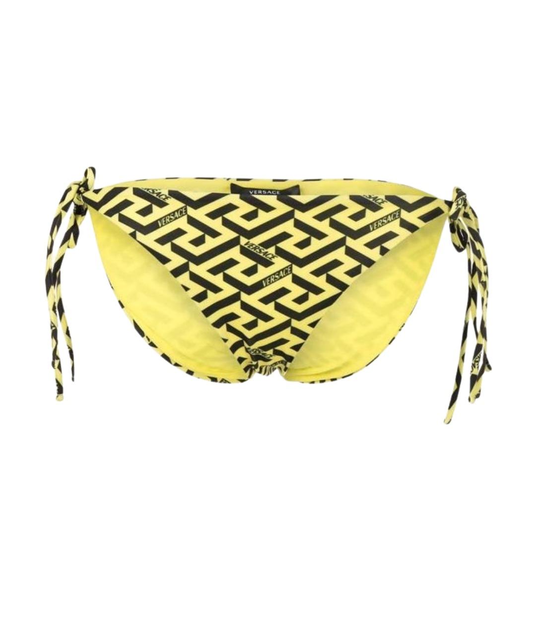 VERSACE Желтый полиэстеровый купальник, фото 1