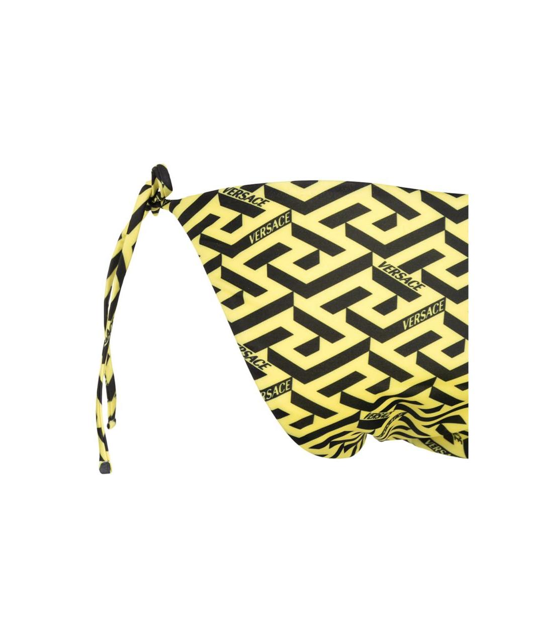 VERSACE Желтый полиэстеровый купальник, фото 3
