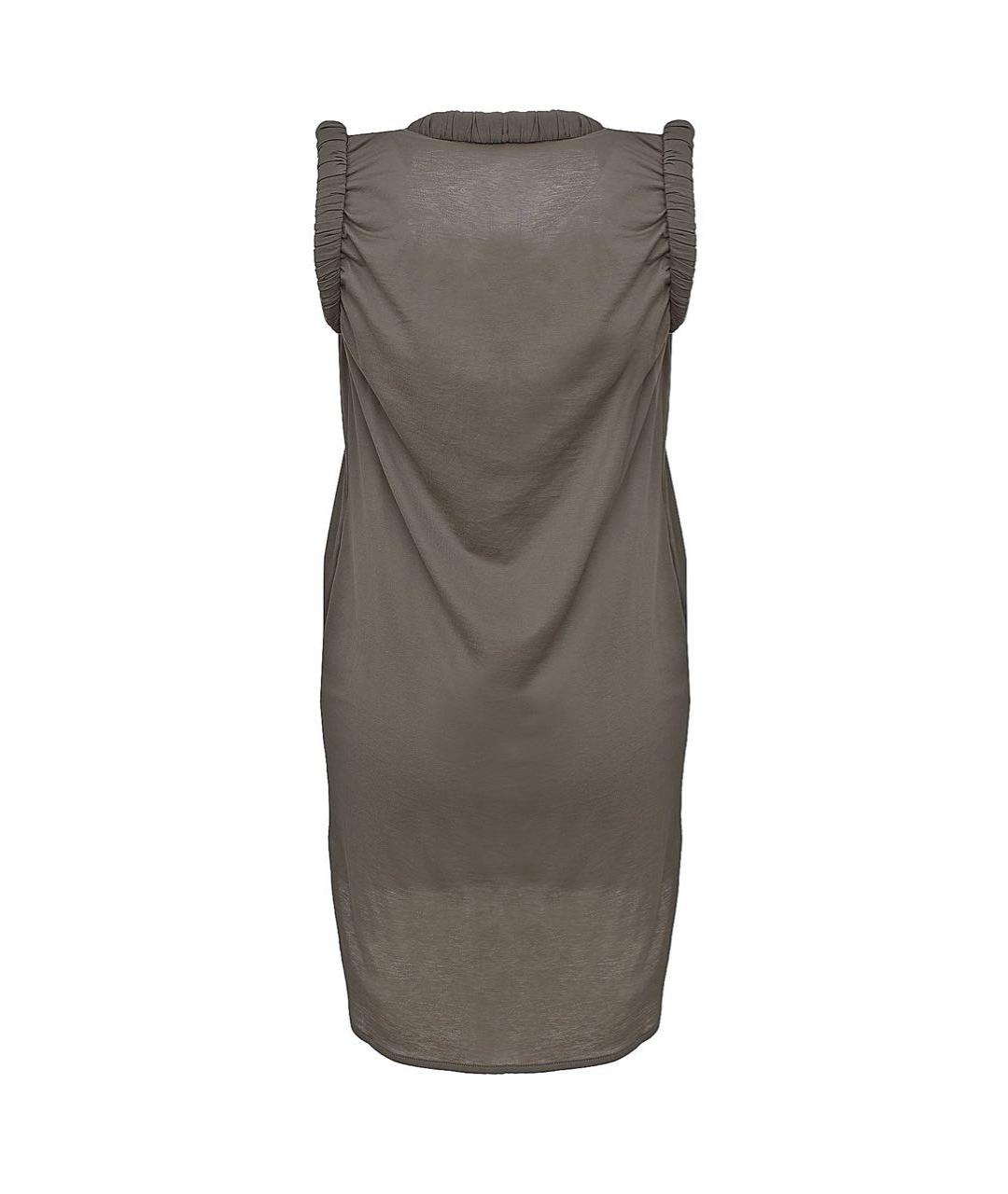 NUDE Хаки хлопковая майка, фото 2