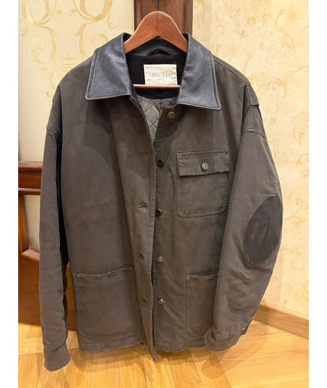 ADDICTED Хаки куртка, фото 9