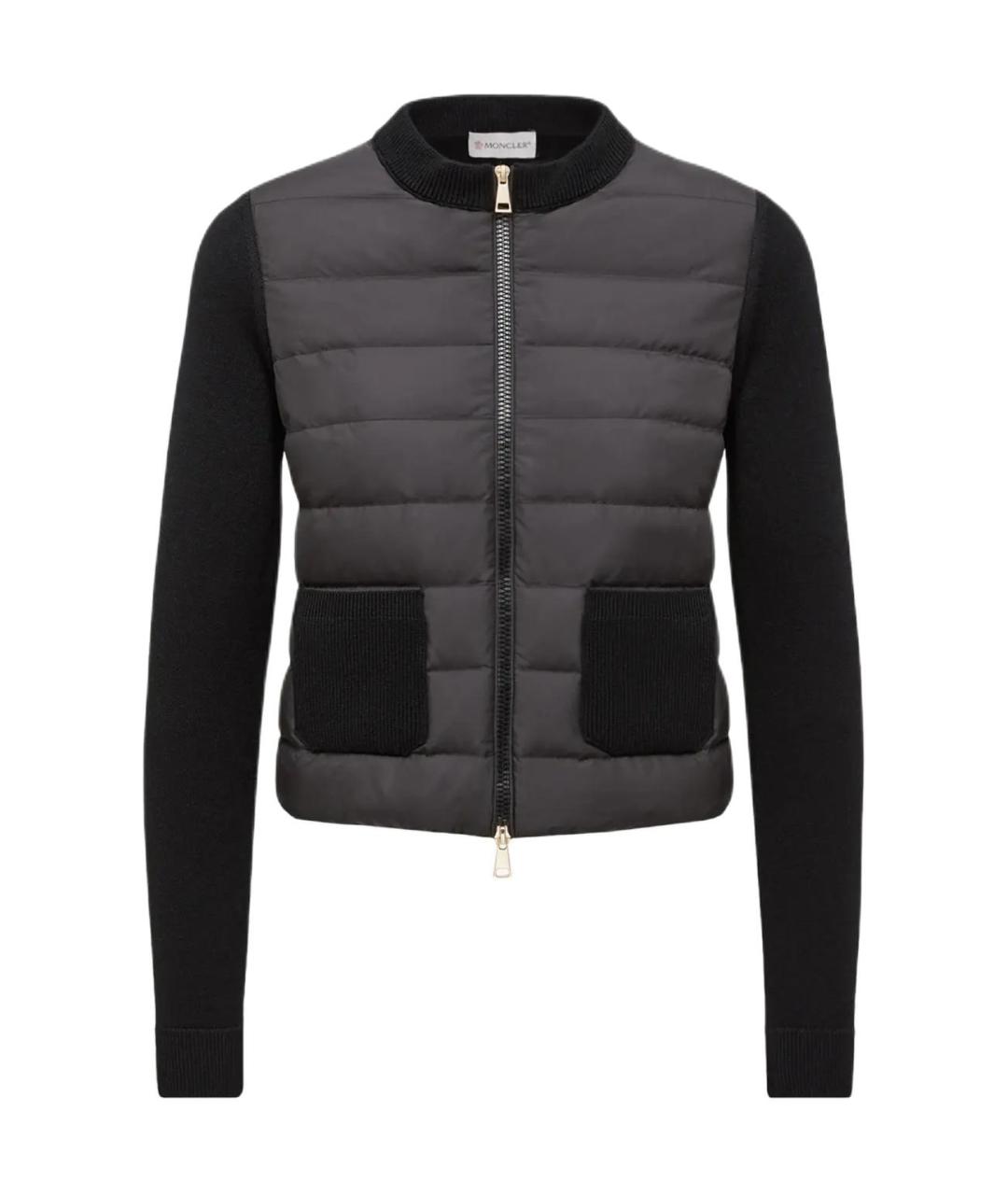 MONCLER Черная куртка, фото 1