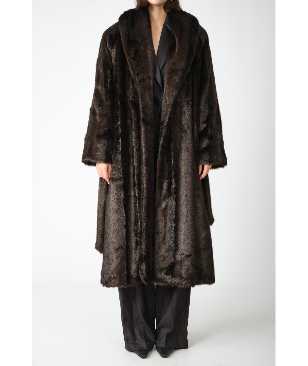 MAGDA BUTRYM Коричневое пальто, фото 3