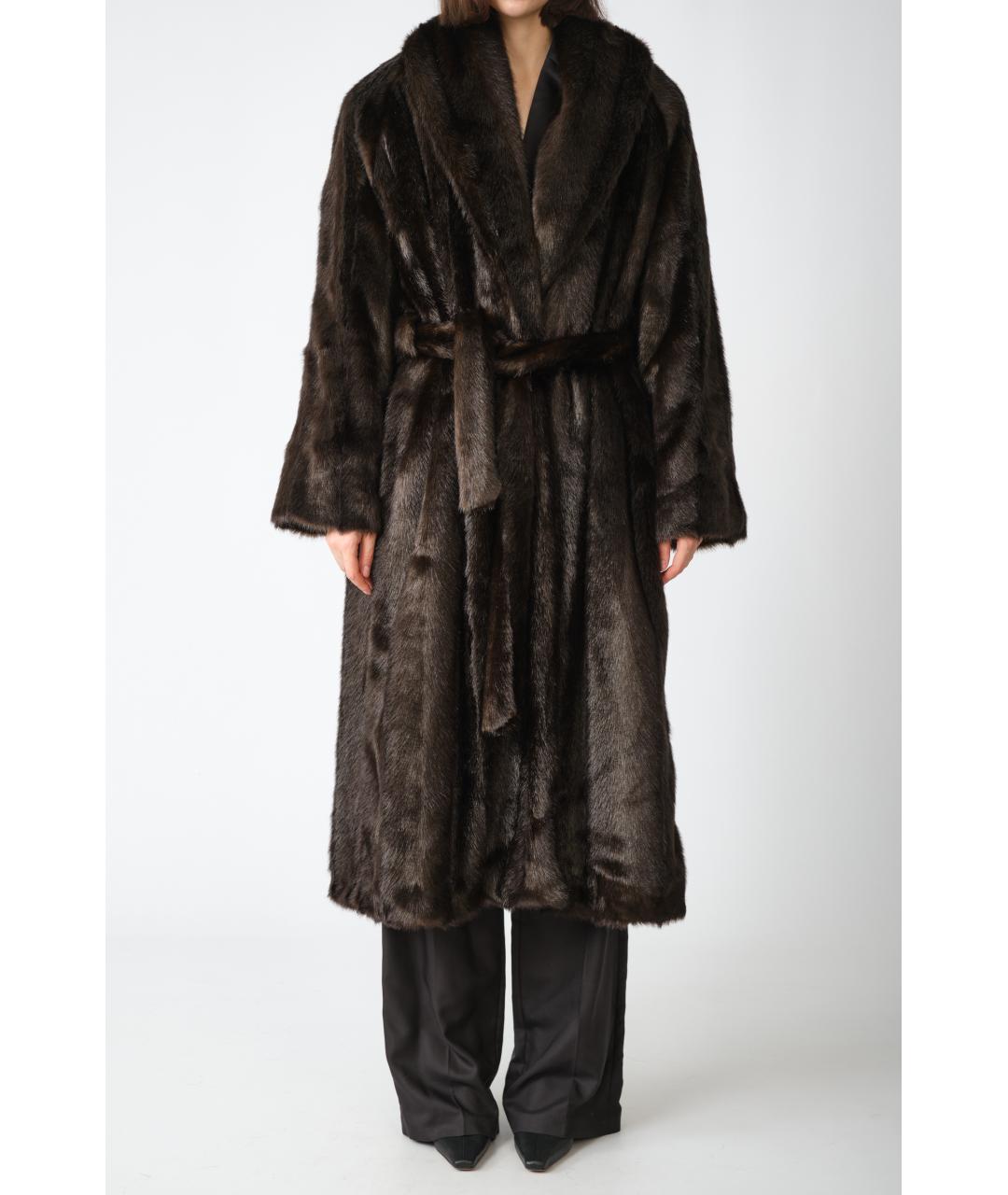 MAGDA BUTRYM Коричневое пальто, фото 4