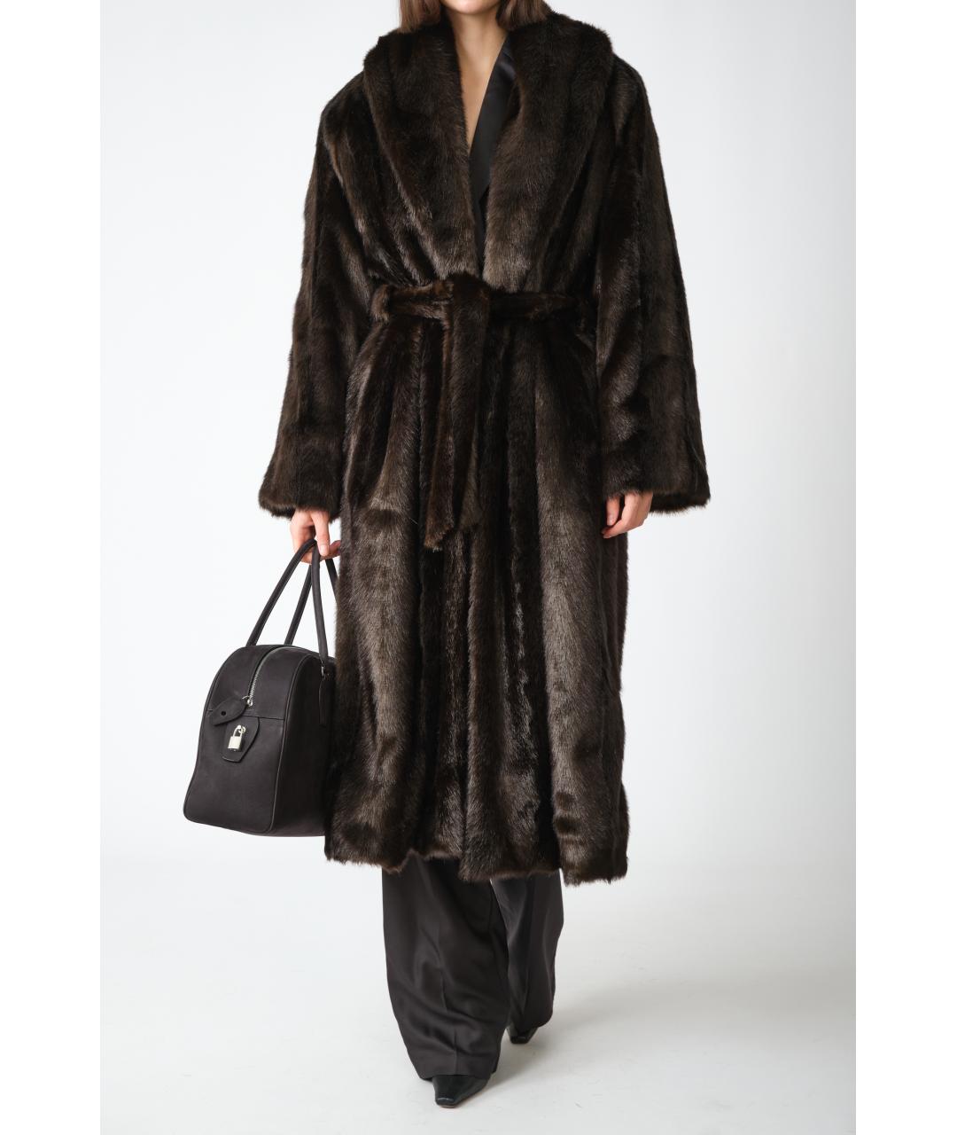 MAGDA BUTRYM Коричневое пальто, фото 2