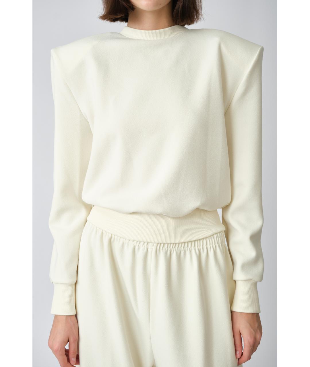 MAGDA BUTRYM Бежевый полиэстеровый джемпер / свитер, фото 10