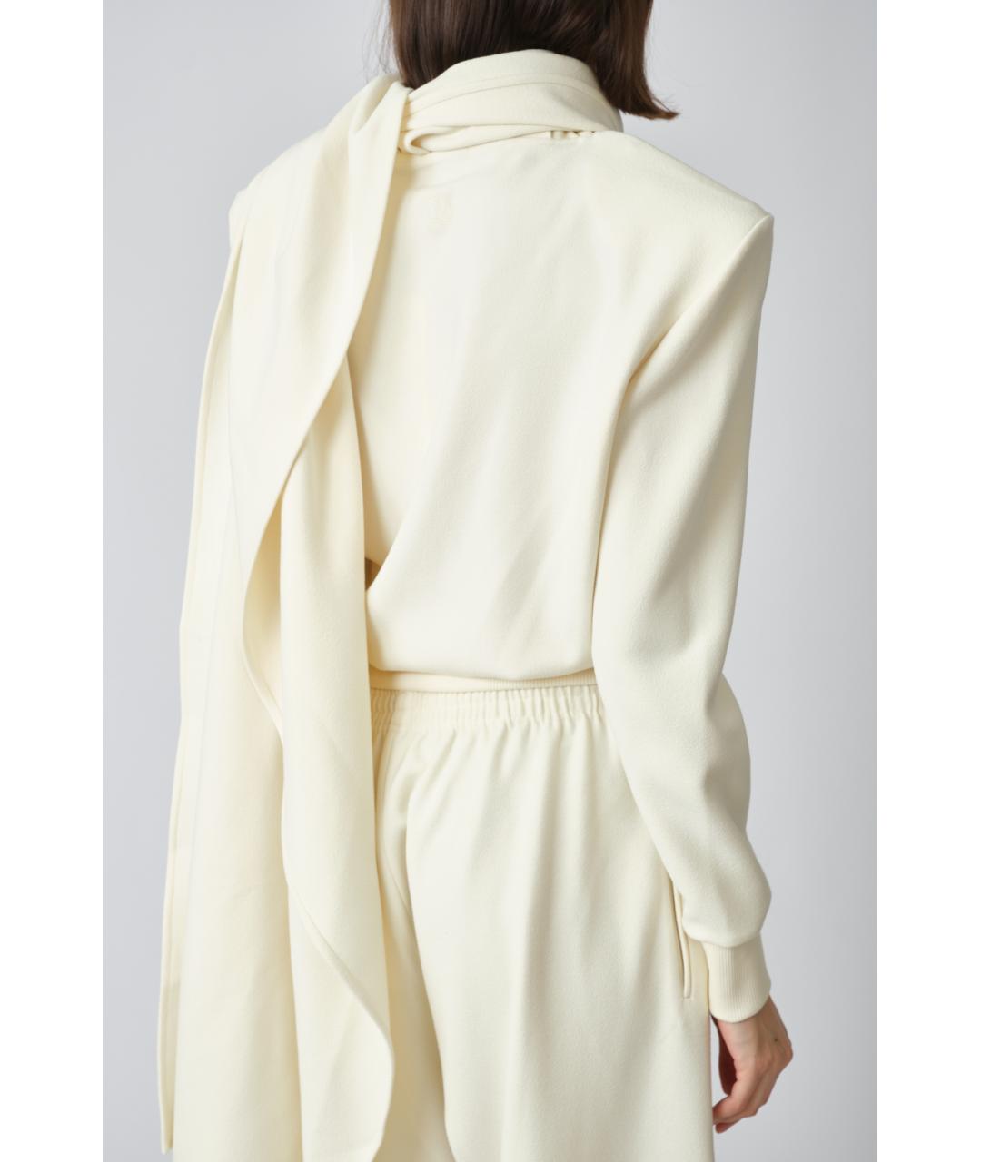 MAGDA BUTRYM Бежевый полиэстеровый джемпер / свитер, фото 7