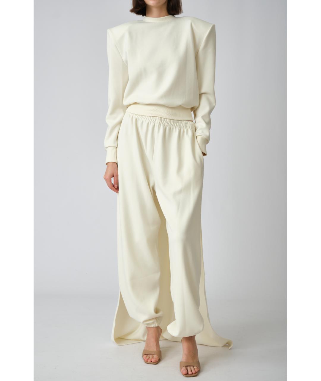 MAGDA BUTRYM Бежевый полиэстеровый джемпер / свитер, фото 2