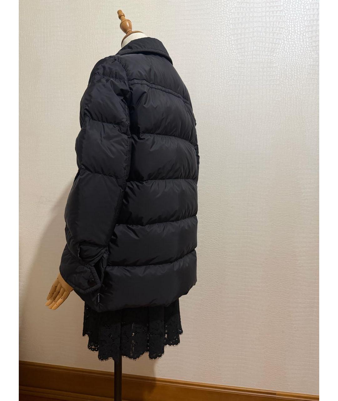 PRADA Черный полиэстеровый пуховик, фото 8