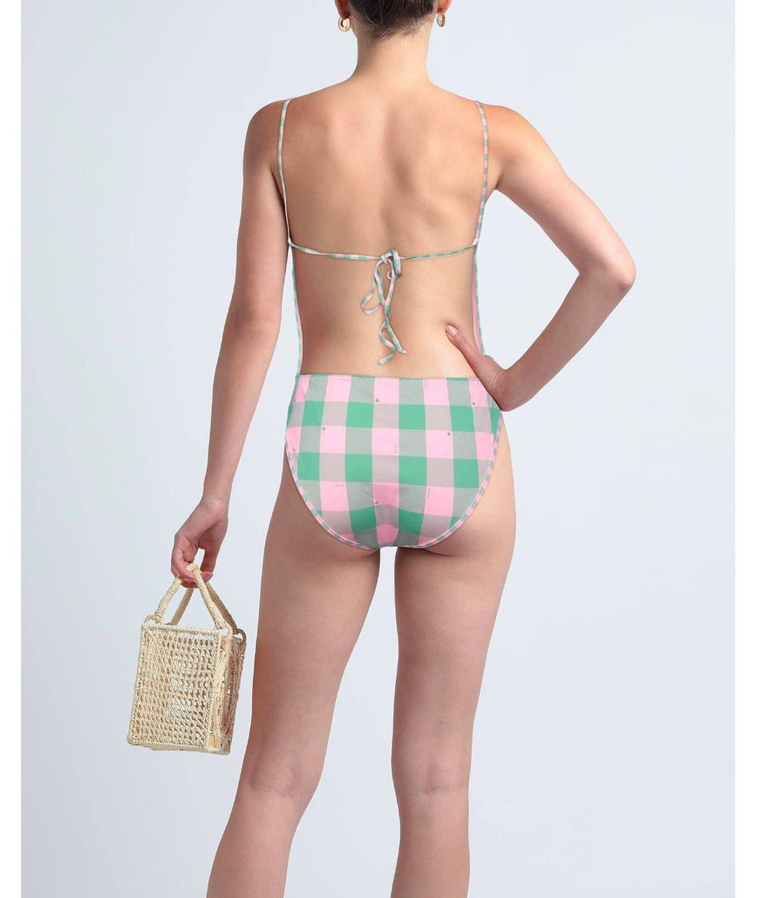 POLO RALPH LAUREN Розовый полиамидовый купальник, фото 3