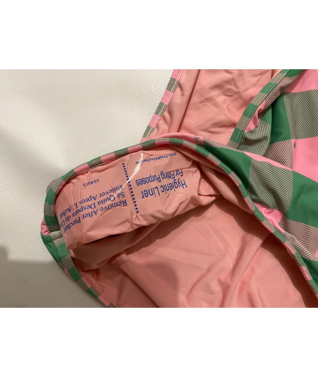 POLO RALPH LAUREN Розовый полиамидовый купальник, фото 5