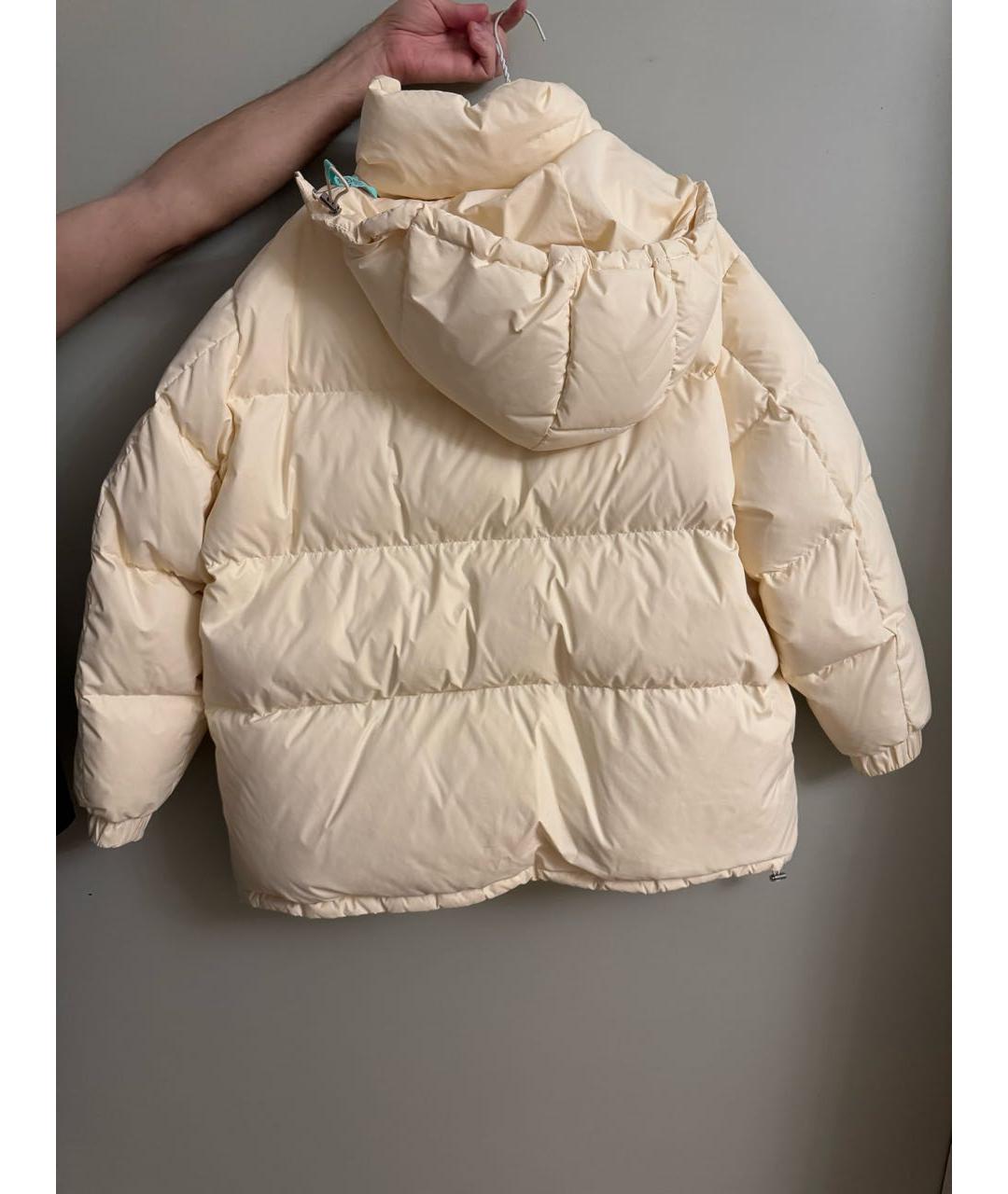 THE FRANKIE SHOP Желтый полиэстеровый пуховик, фото 2