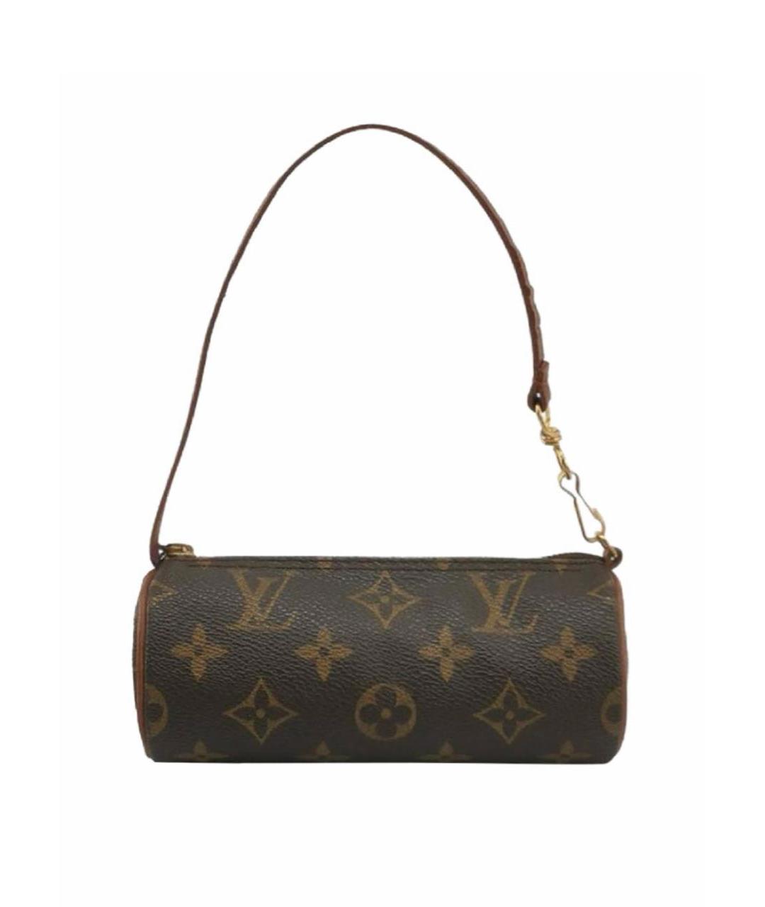 LOUIS VUITTON Коричневая сумка с короткими ручками, фото 1