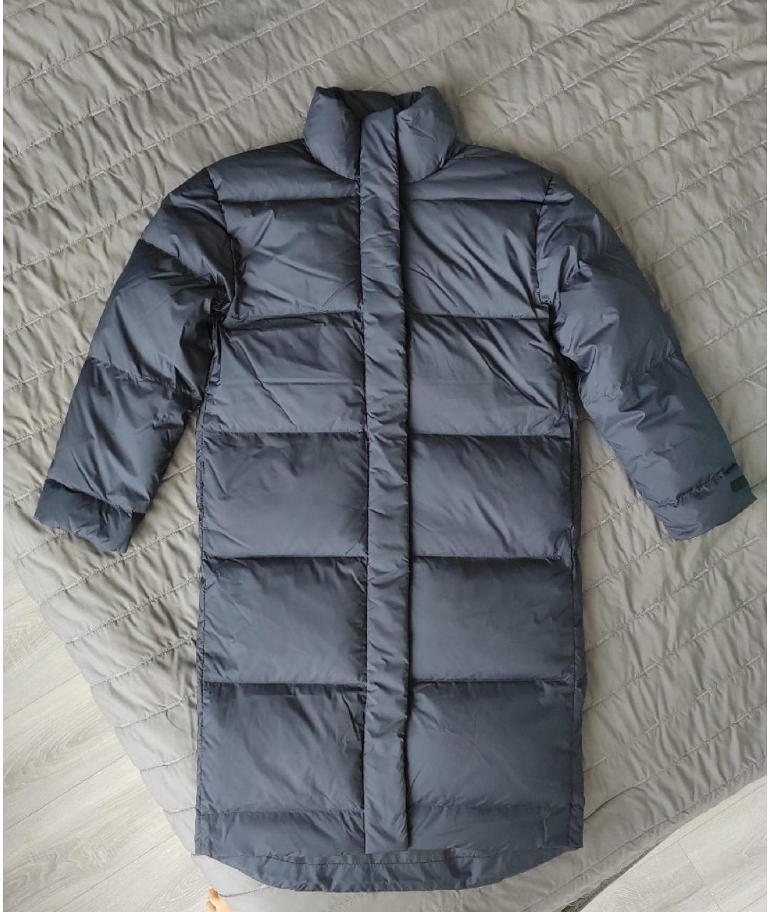 CALVIN KLEIN Черный полиэстеровый пуховик, фото 10