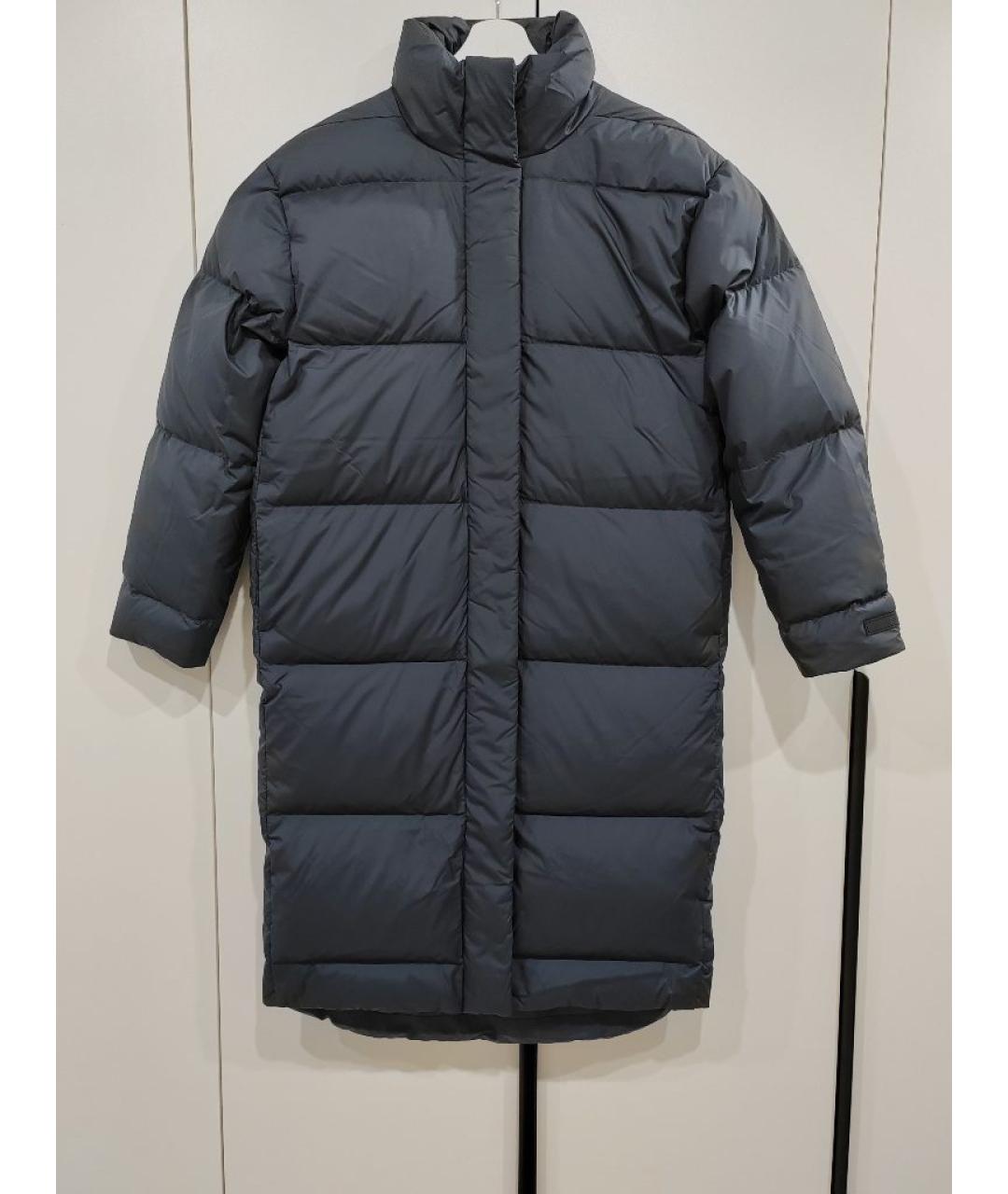 CALVIN KLEIN Черный полиэстеровый пуховик, фото 8