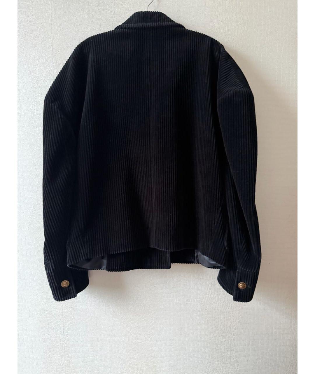 GUCCI Темно-синяя хлопковая куртка, фото 2