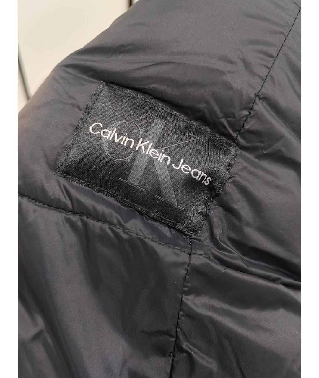 CALVIN KLEIN JEANS Черное пальто, фото 7