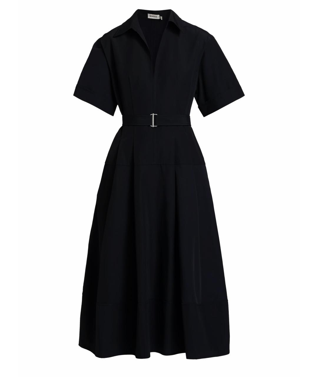 HERMES Черная хлопковая блузы, фото 1