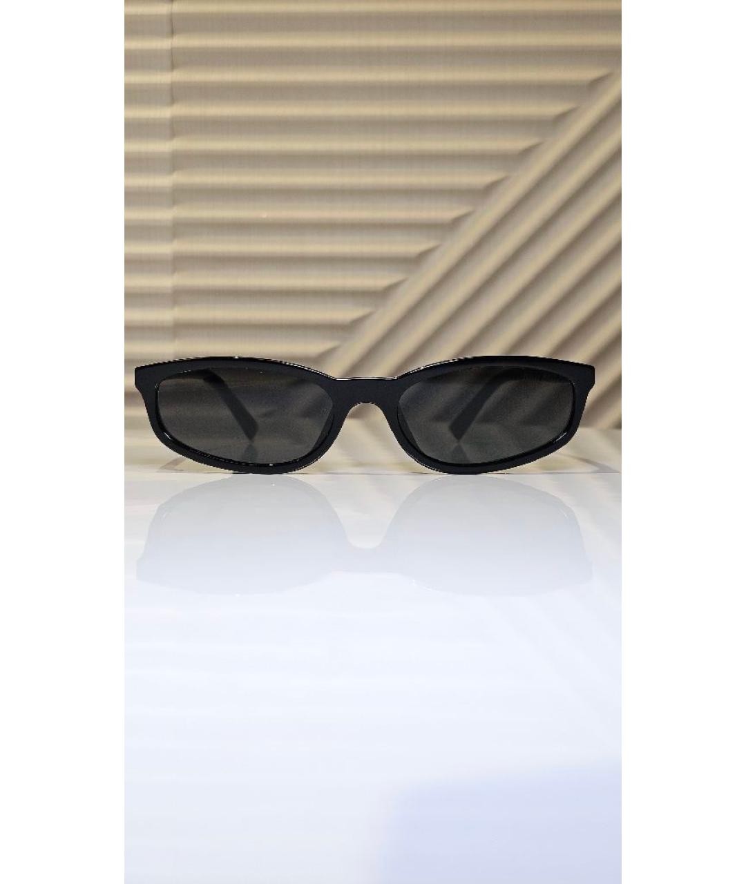 MIU MIU Черные пластиковые солнцезащитные очки, фото 10