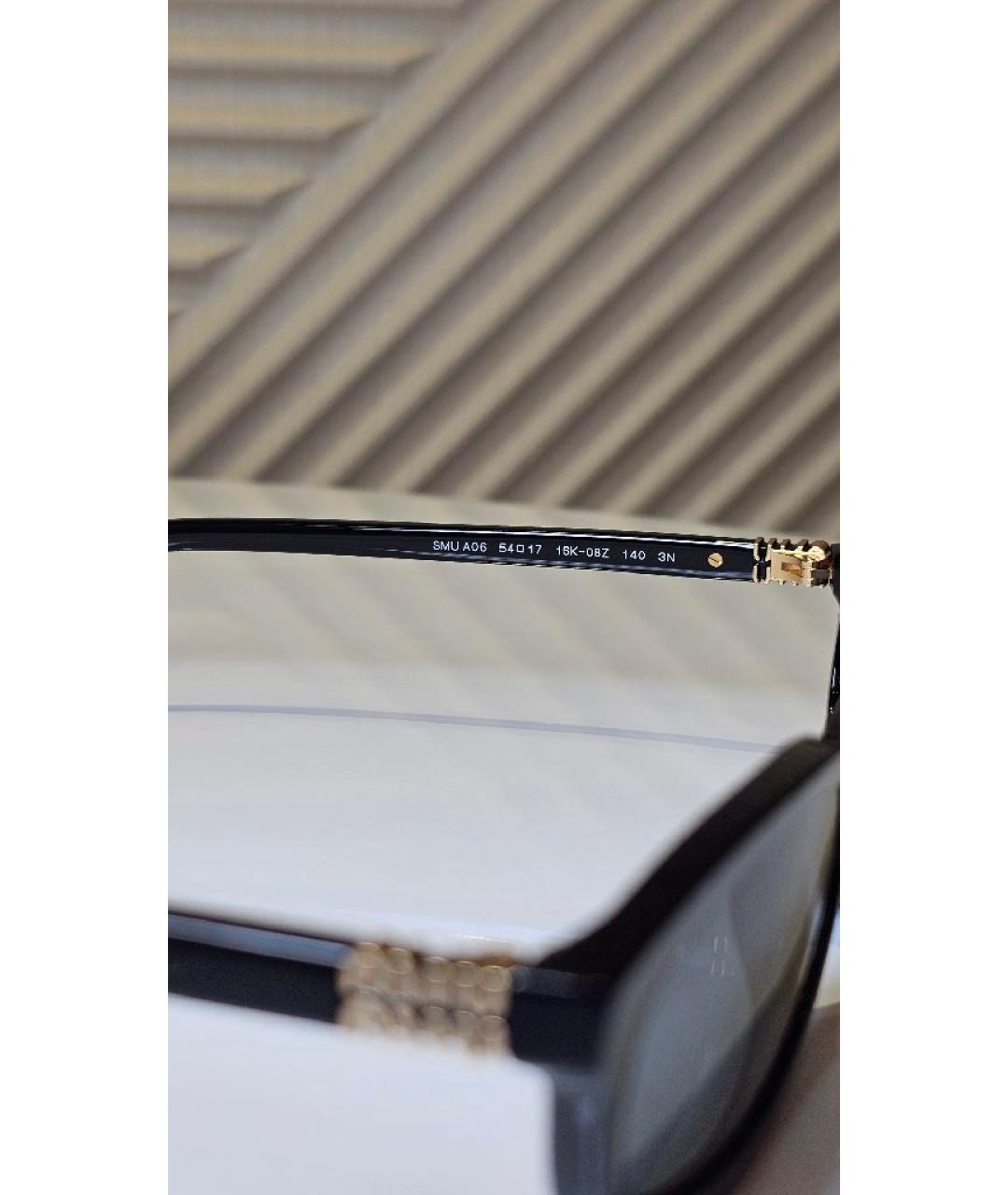 MIU MIU Черные пластиковые солнцезащитные очки, фото 5