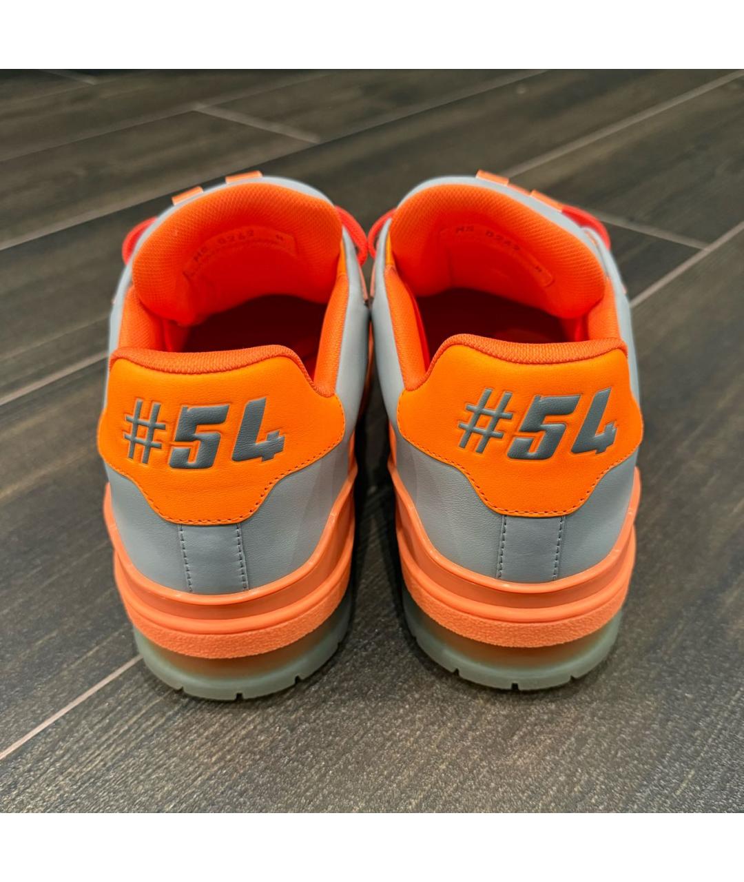 LOUIS VUITTON Мульти кожаные низкие кроссовки / кеды, фото 4