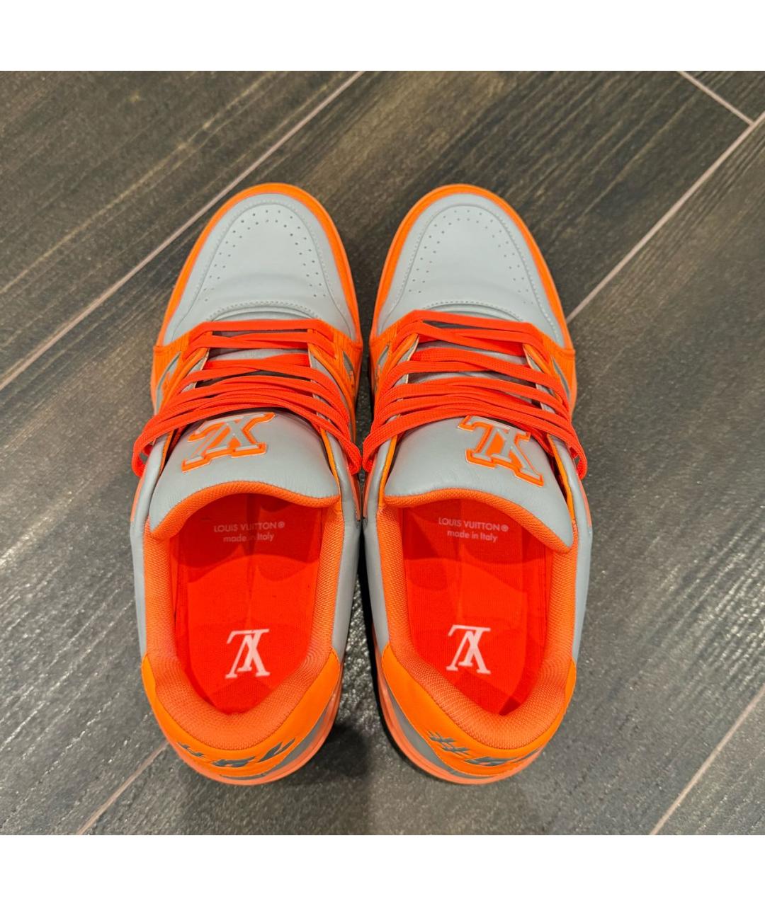 LOUIS VUITTON Мульти кожаные низкие кроссовки / кеды, фото 3
