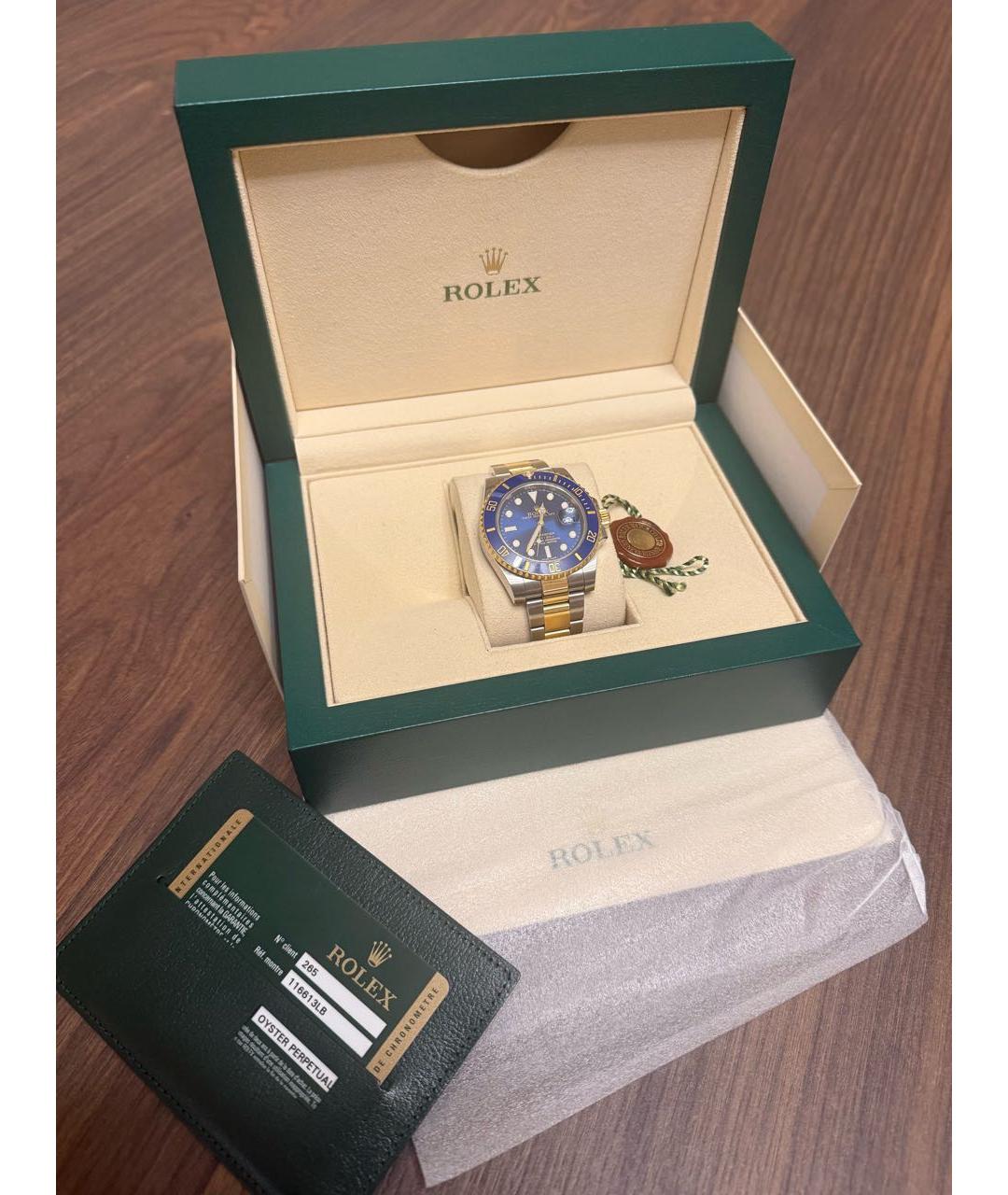 ROLEX Золотые часы, фото 4