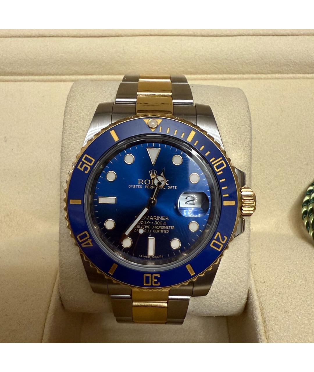 ROLEX Золотые часы, фото 7