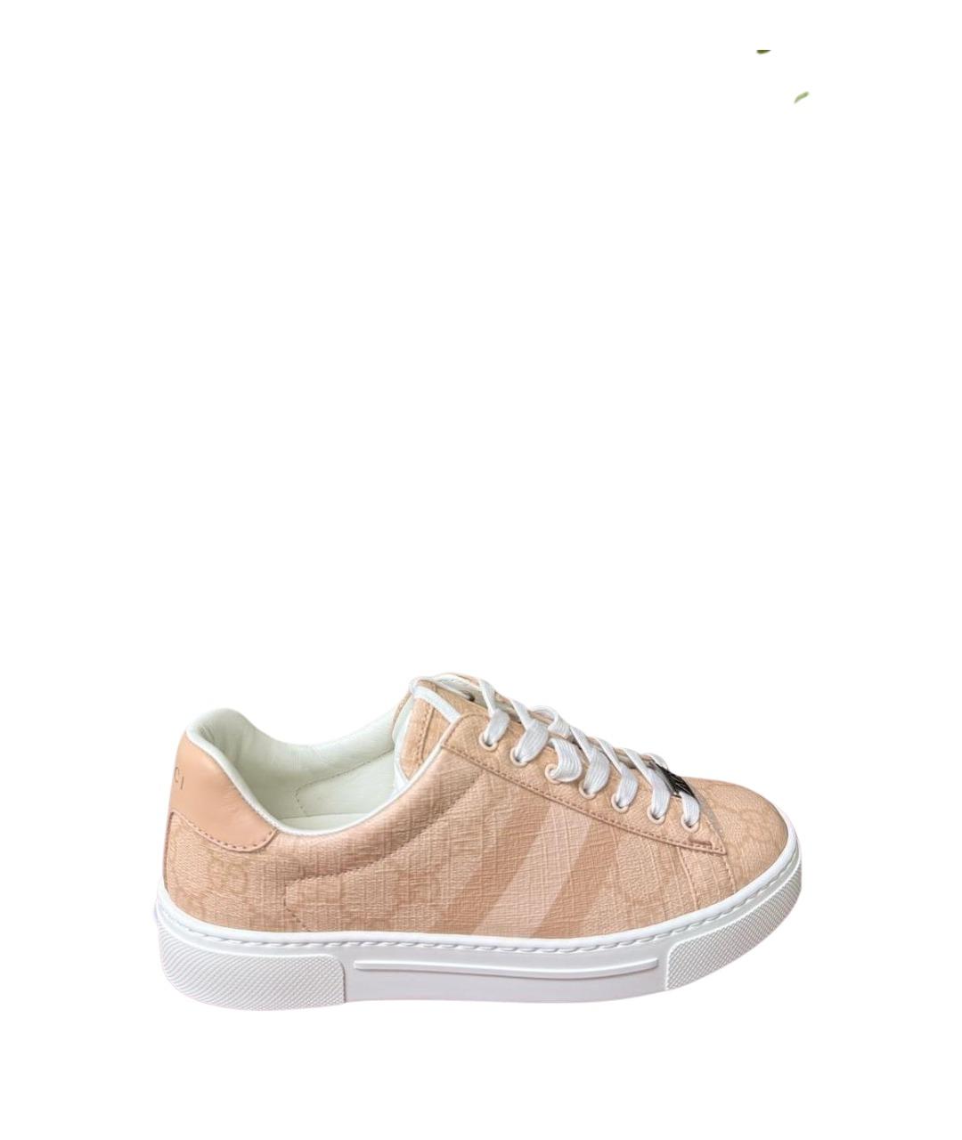 GUCCI Розовые кеды, фото 1