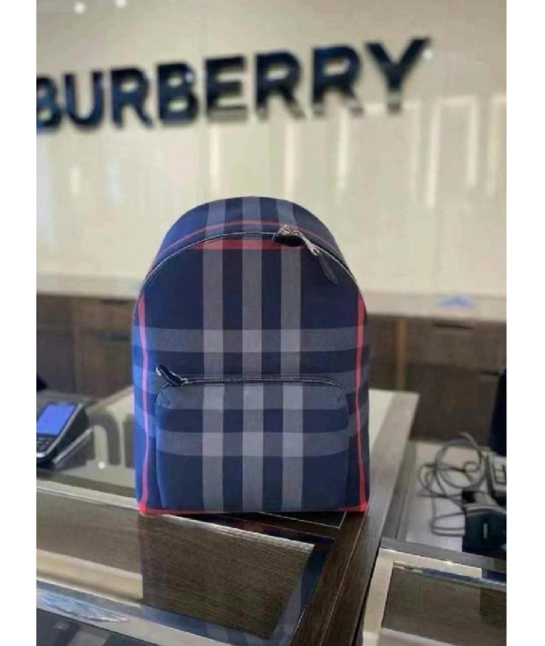 BURBERRY Мульти кожаный рюкзак, фото 7