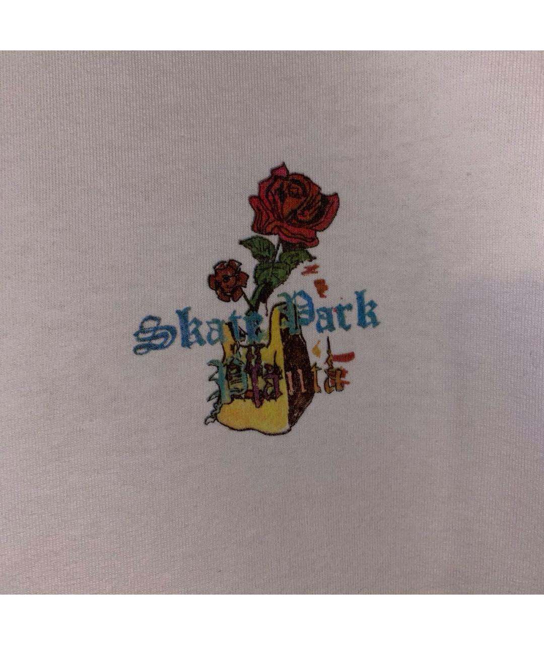 PLANTA ROSA Белая хлопковая футболка, фото 3