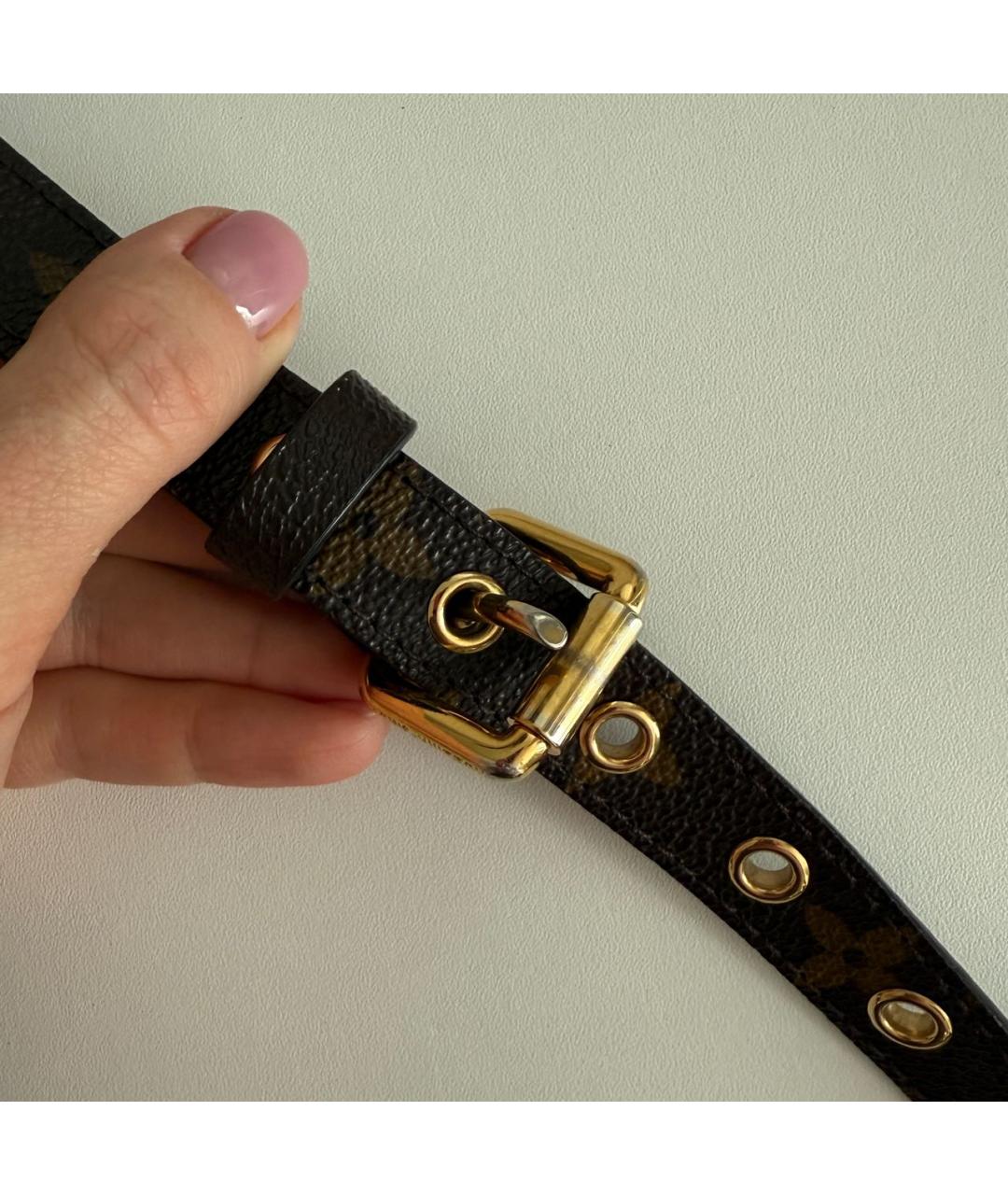 LOUIS VUITTON Коричневая сумка через плечо, фото 8