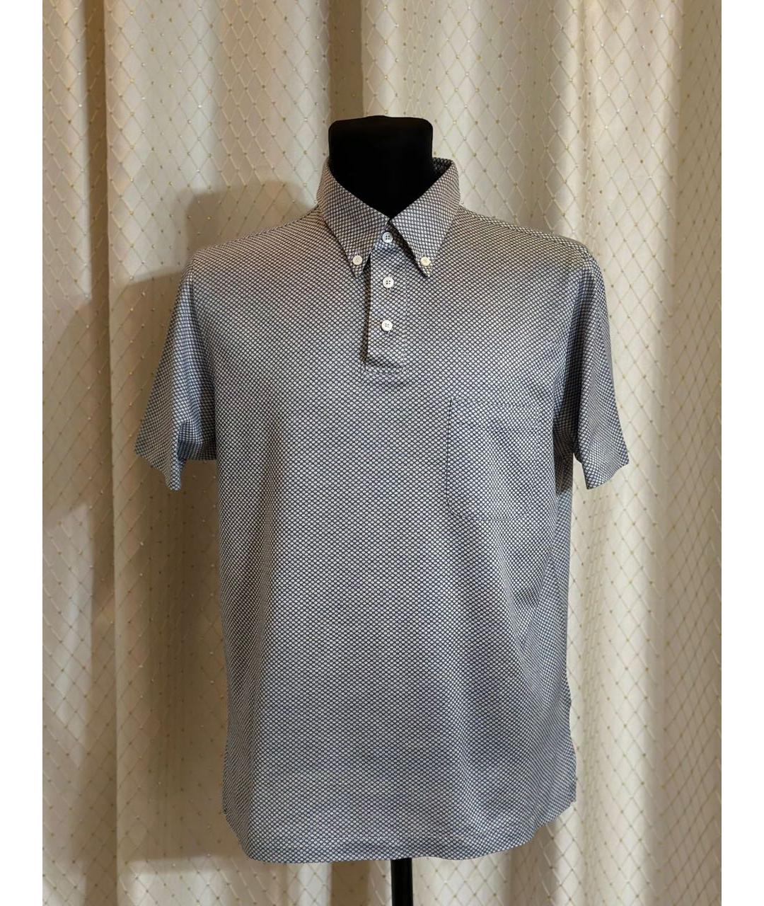 BRIONI Мульти хлопковое поло с коротким рукавом, фото 3