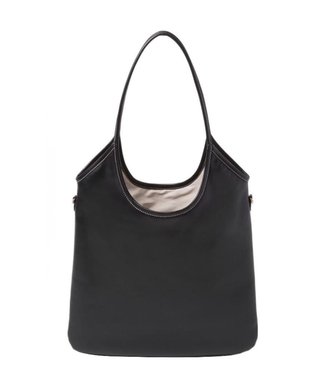 MIU MIU Черная кожаная сумка с короткими ручками, фото 3