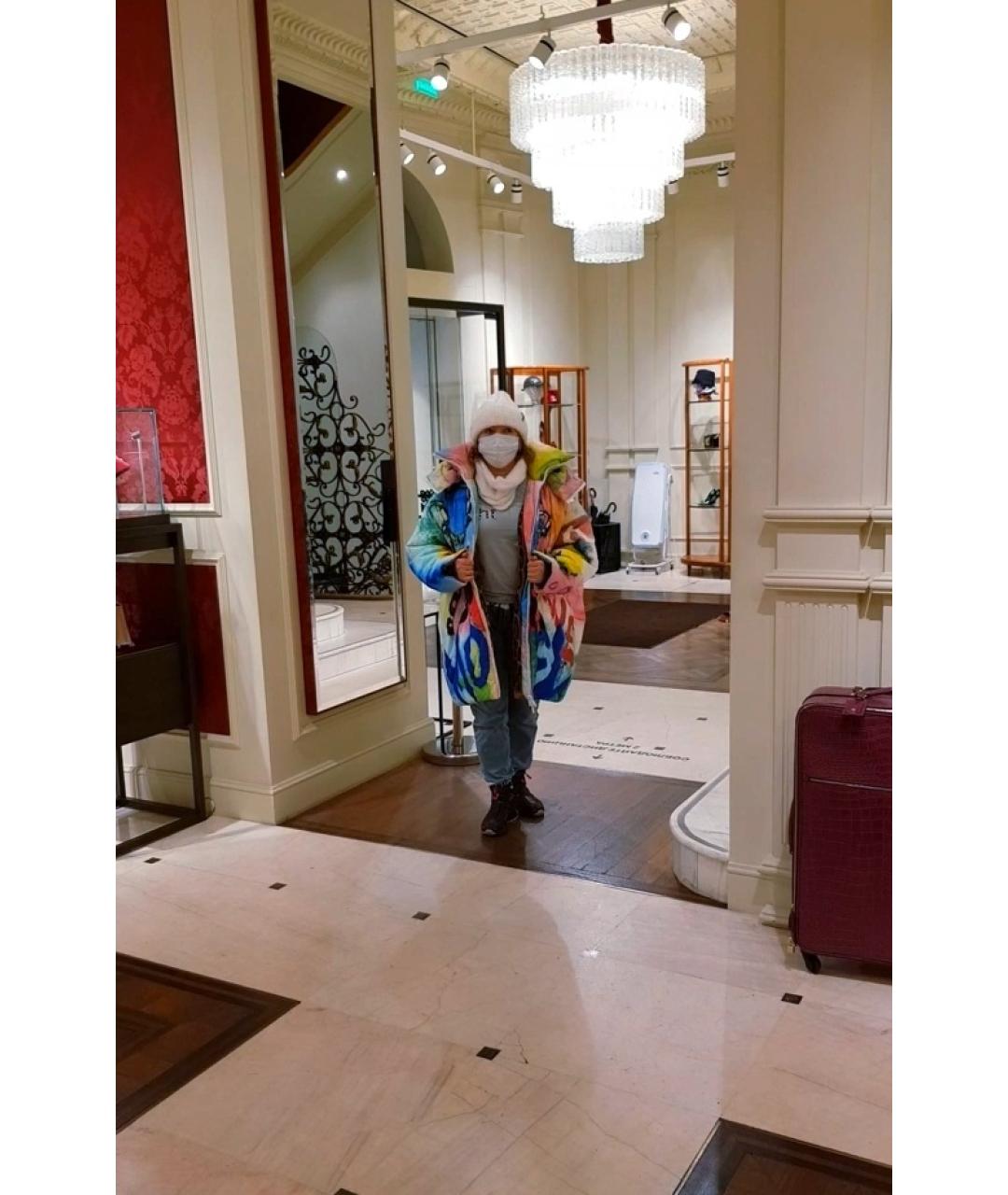 DOLCE&GABBANA Мульти полиэстеровый пуховик, фото 8