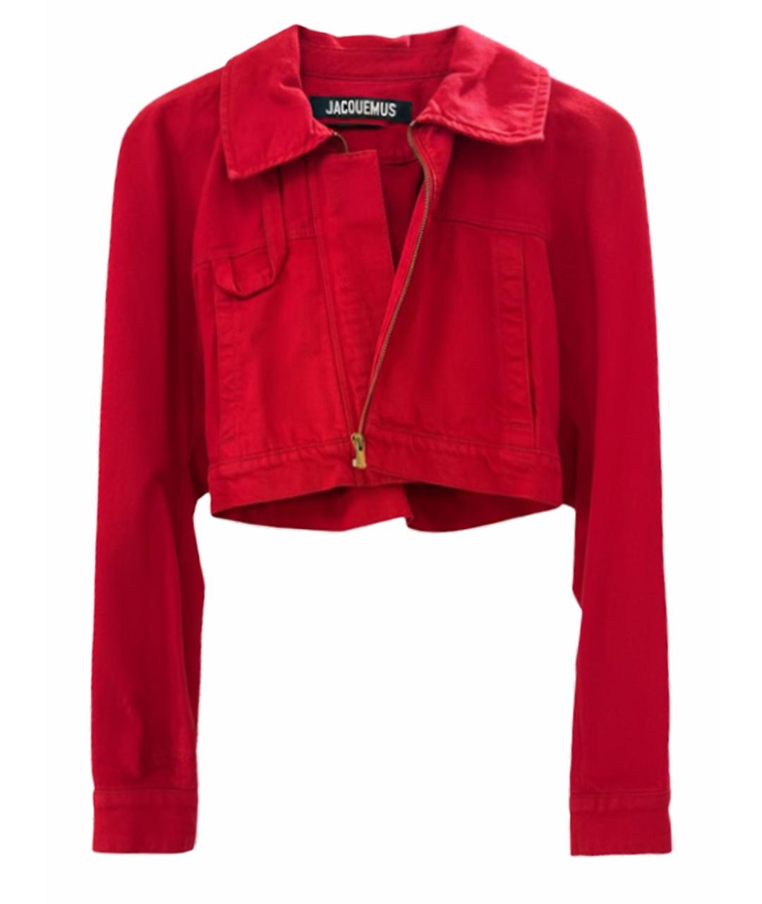 JACQUEMUS Красный хлопковый костюм с брюками, фото 1