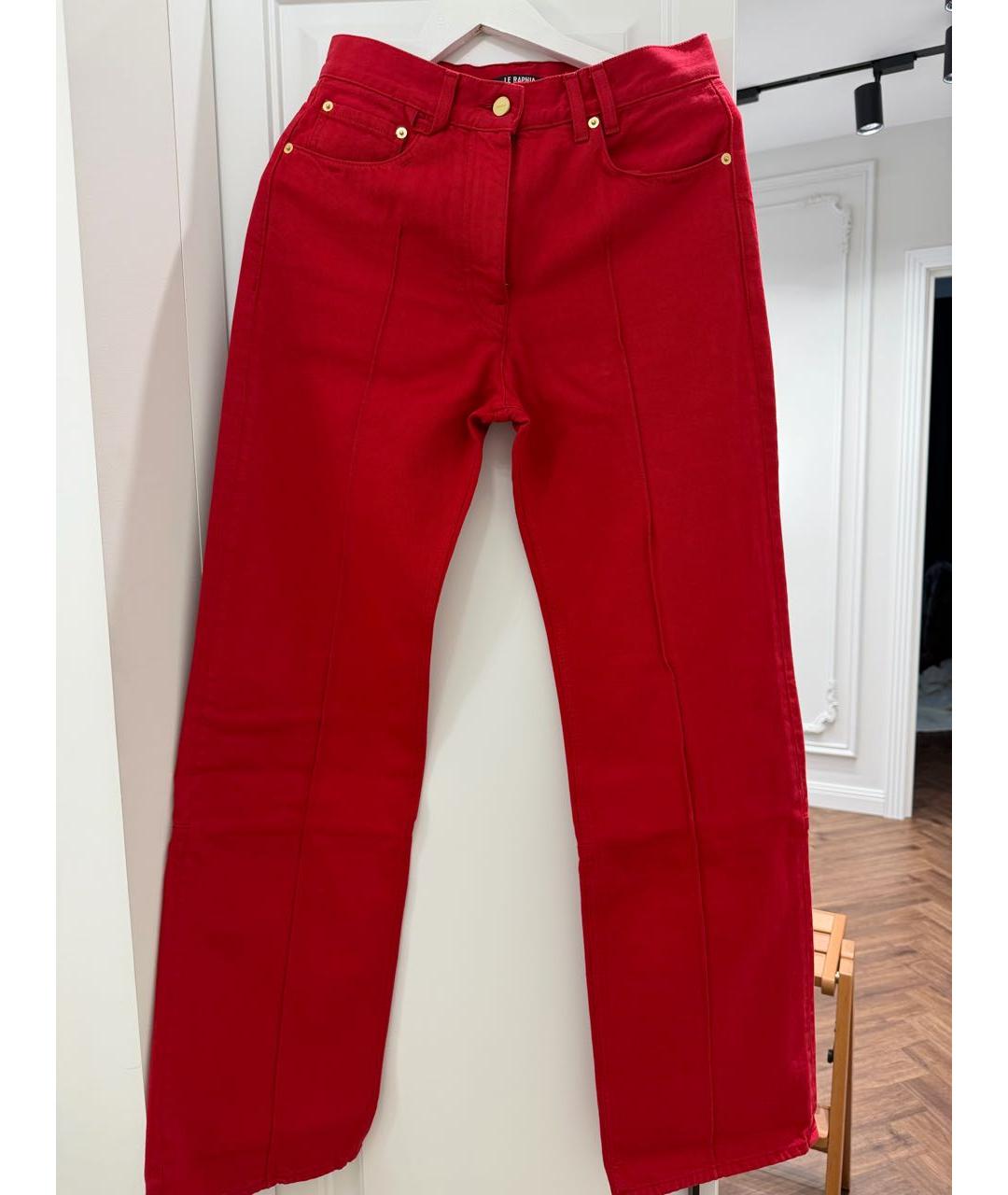 JACQUEMUS Красный хлопковый костюм с брюками, фото 6