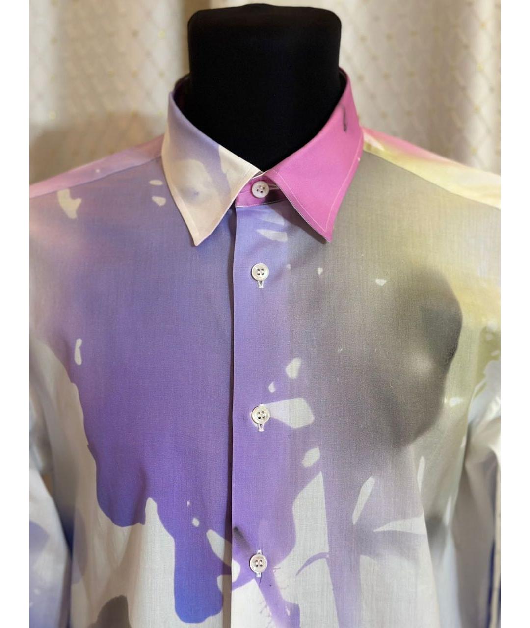BRIONI Мульти хлопковая кэжуал рубашка, фото 6