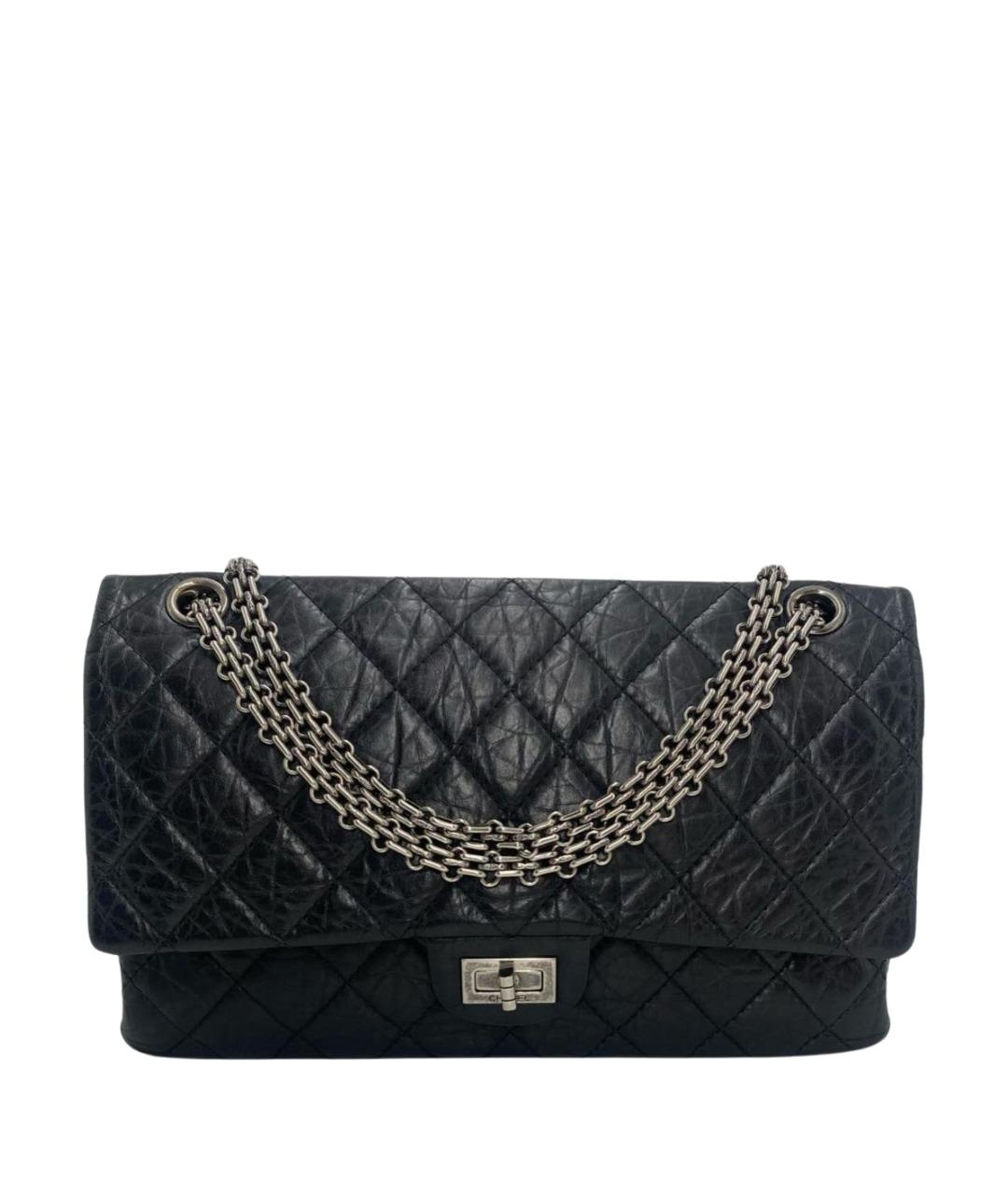 CHANEL Черная кожаная сумка через плечо, фото 1