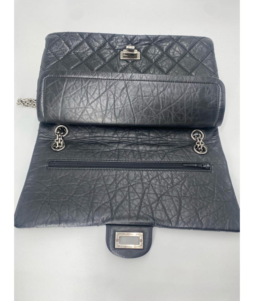 CHANEL Черная кожаная сумка через плечо, фото 5