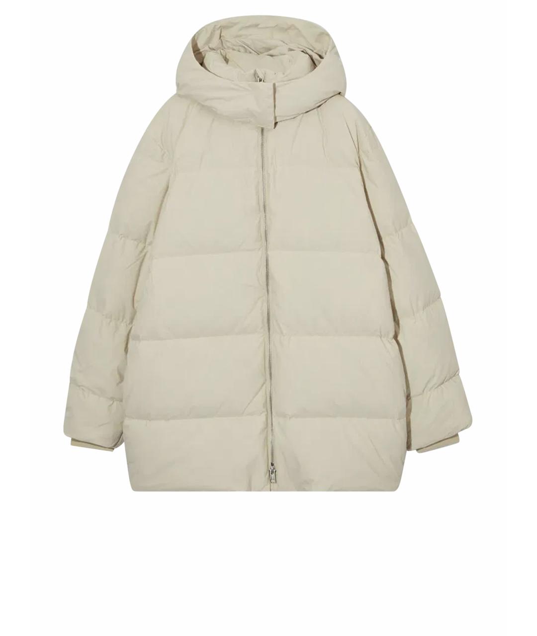 12 STOREEZ Белый полиамидовый пуховик, фото 1