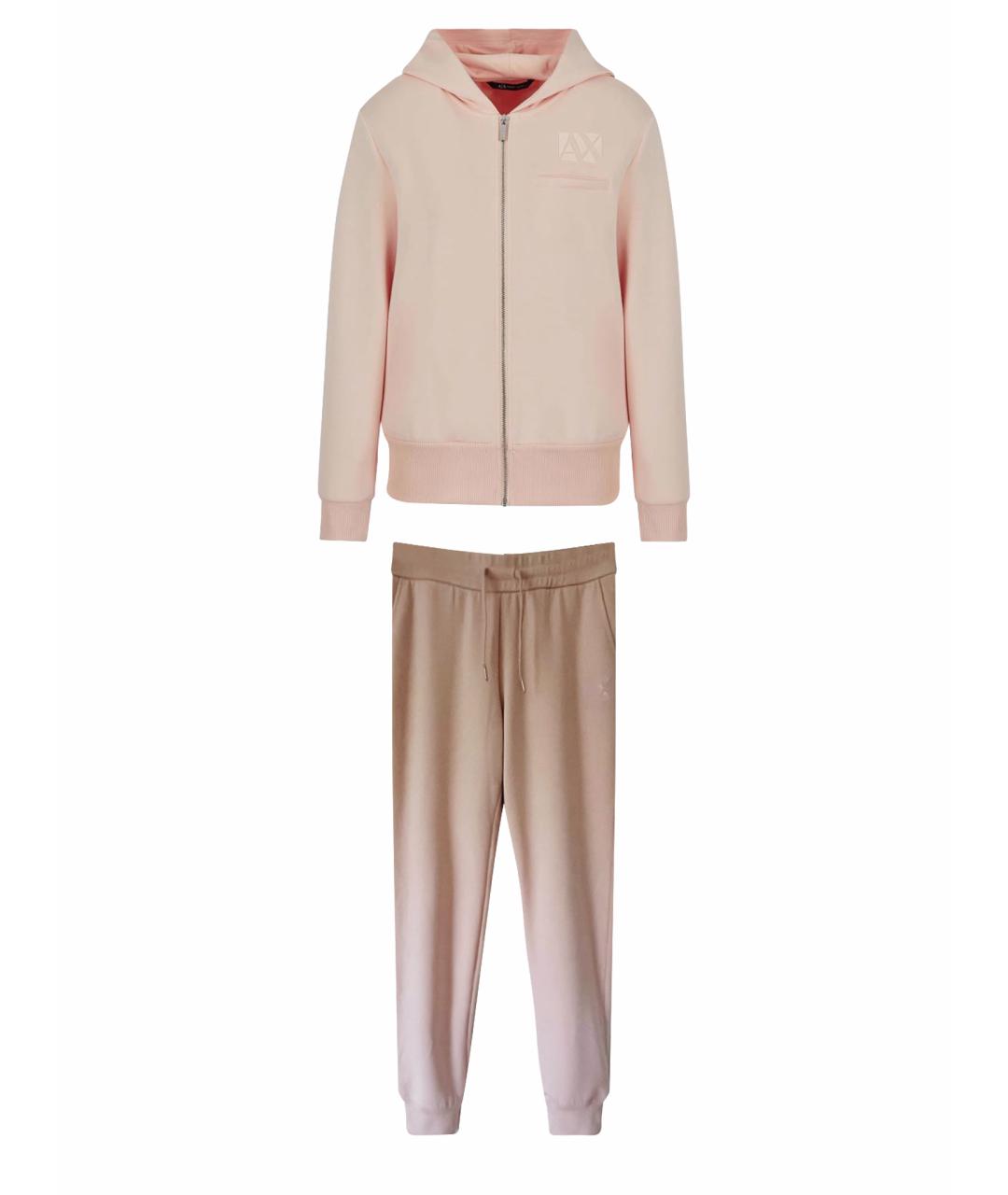 ARMANI EXCHANGE Розовый спортивные костюмы, фото 1